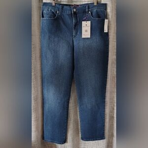 👖Gloria Vanderbilt Amanda Original Slimming Jean 16 Average Blue